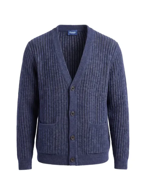 Drumohr ribbed-knit cardigan