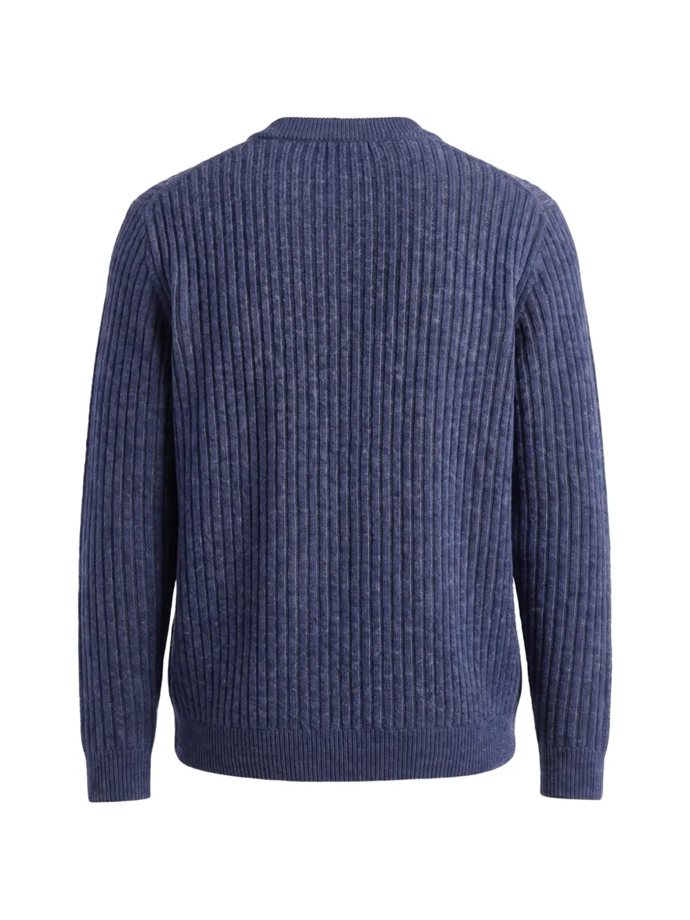 Drumohr ribbed-knit cardigan Blauw