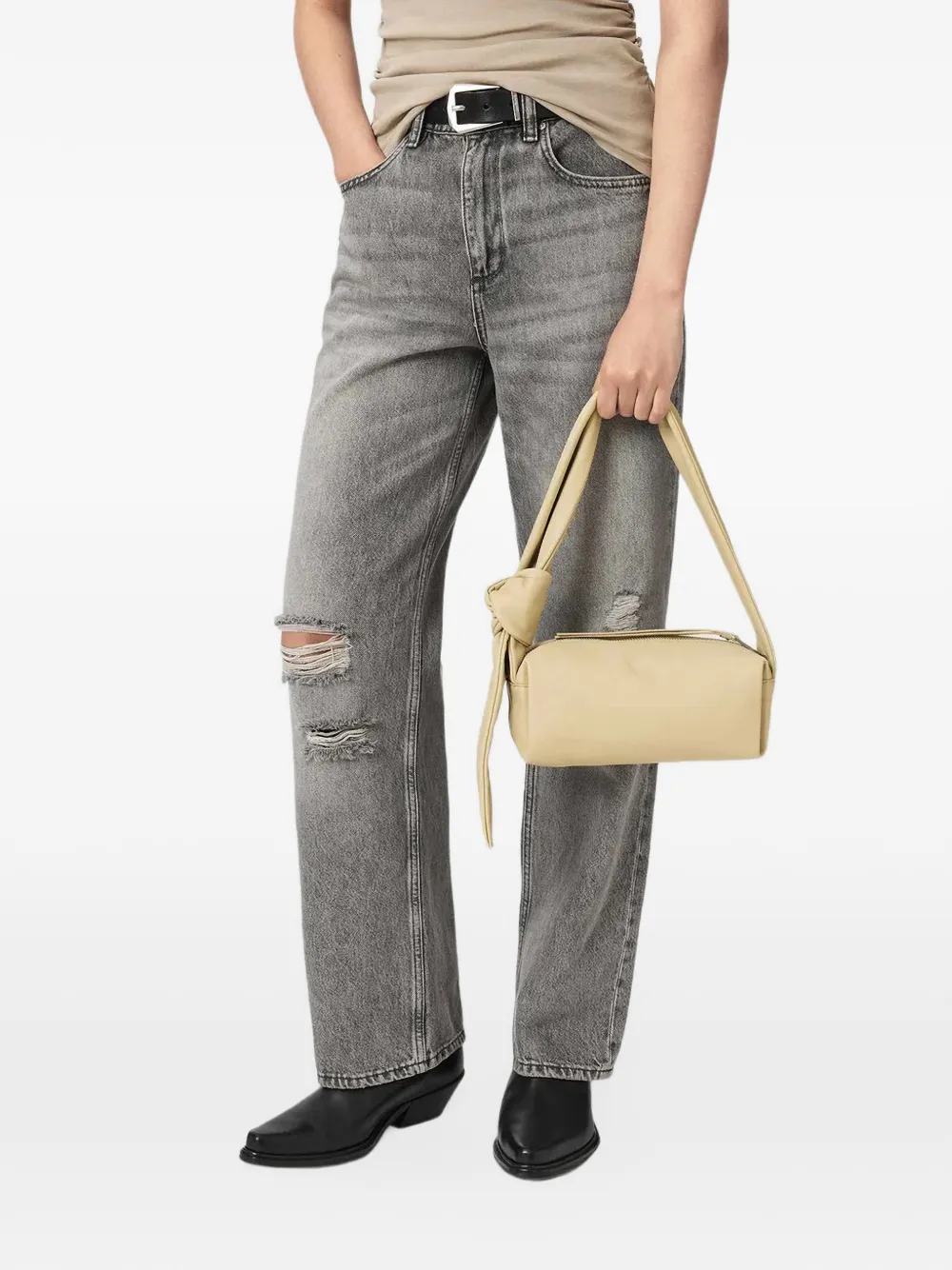 AllSaints Effie knot shoulder - Toni neutri