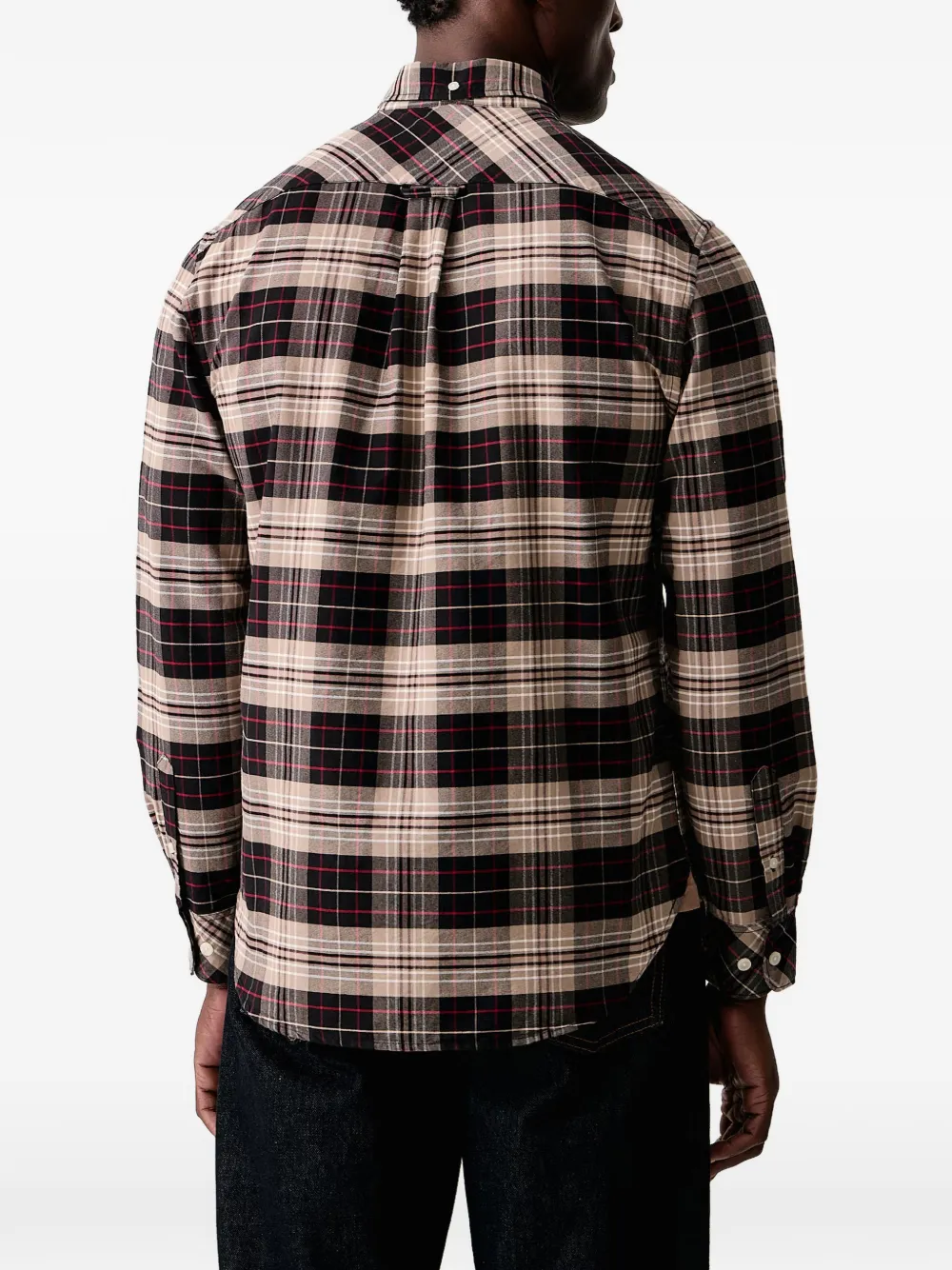 Barbour Annan authentic-fit long-sleeved shirt Beige