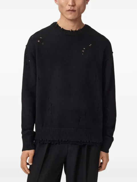 AllSaints Wolf oversized wool-blend jumper