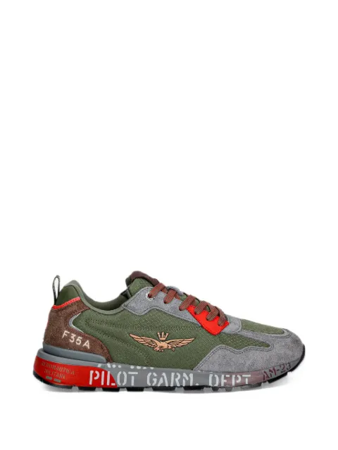 Aeronautica Militare tenis Furry con logo bordado y paneles