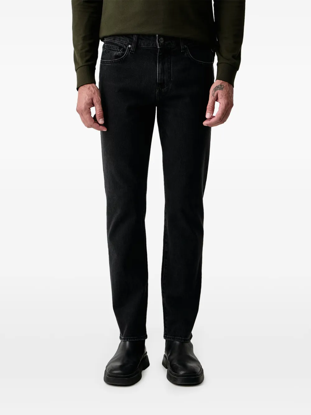 Armani Exchange logo-patch jeans | Jeans rectos | Image 2