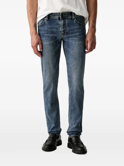 Armani Exchange jeans con parche del logo