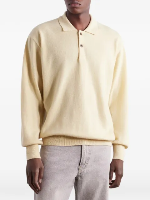 STEIN knit cashmere polo shirt