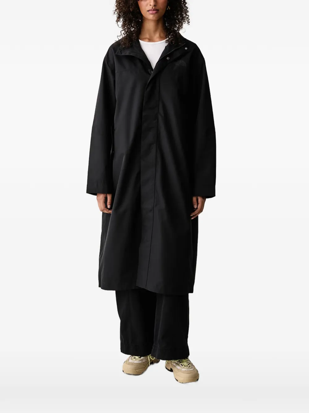 The North Face New Nukabira shell parka Zwart