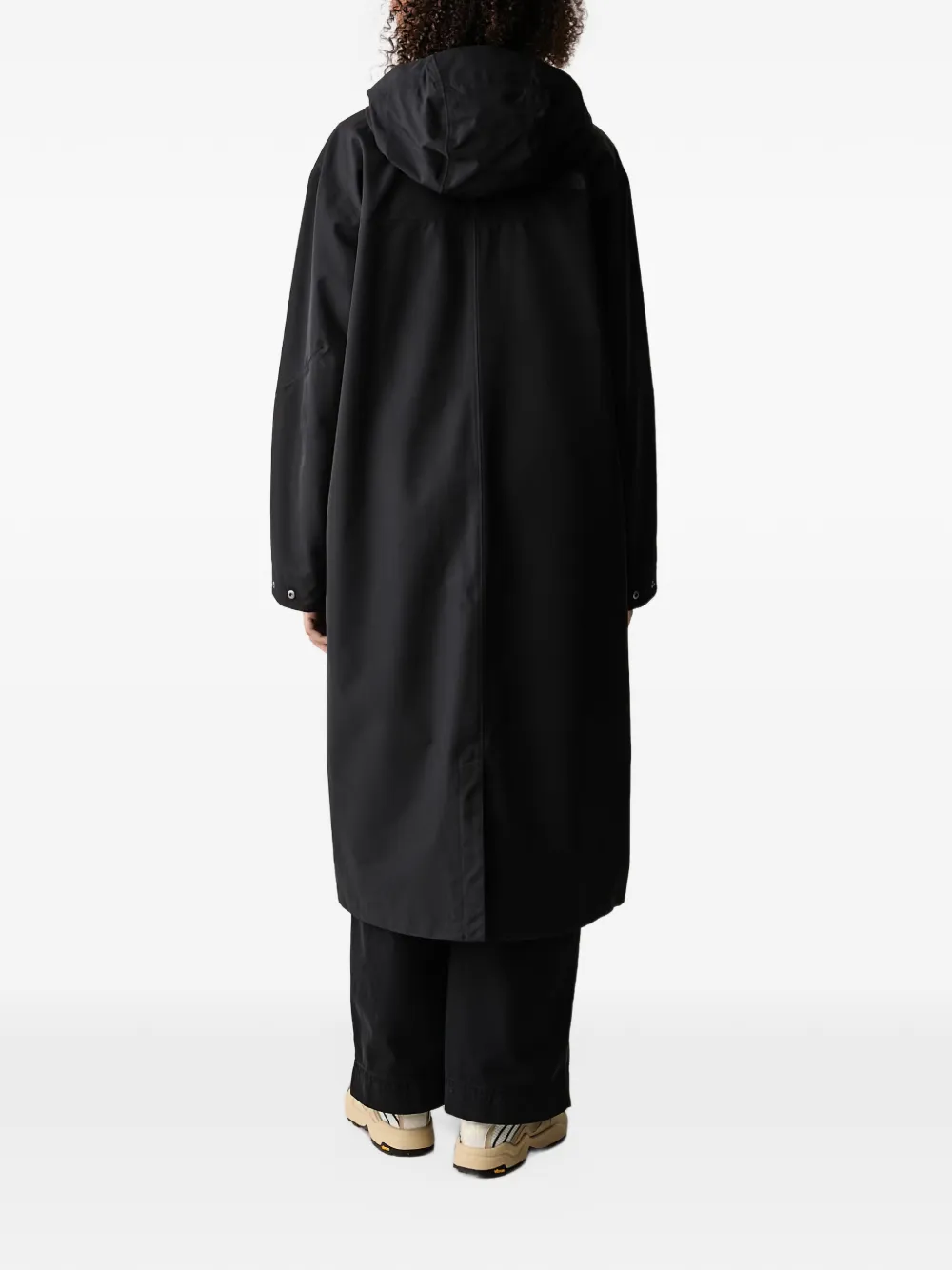 The North Face New Nukabira shell parka Zwart