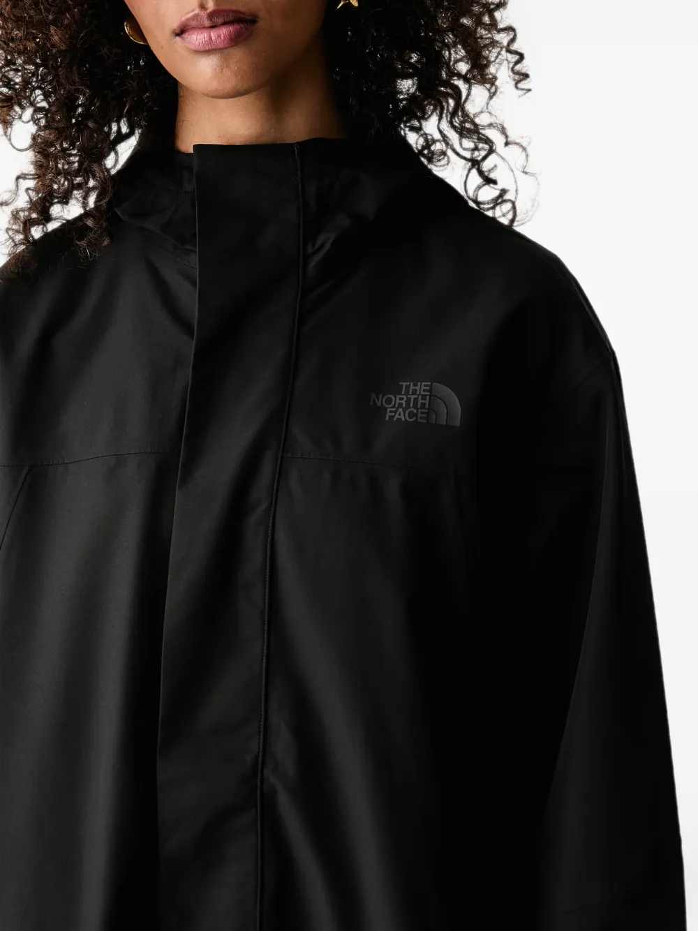 The North Face New Nukabira shell parka Zwart