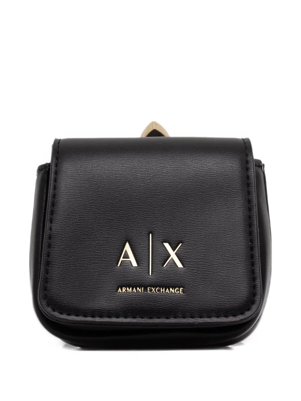 Armani Exchange logo-plaque belt-loop keyring | Image 2