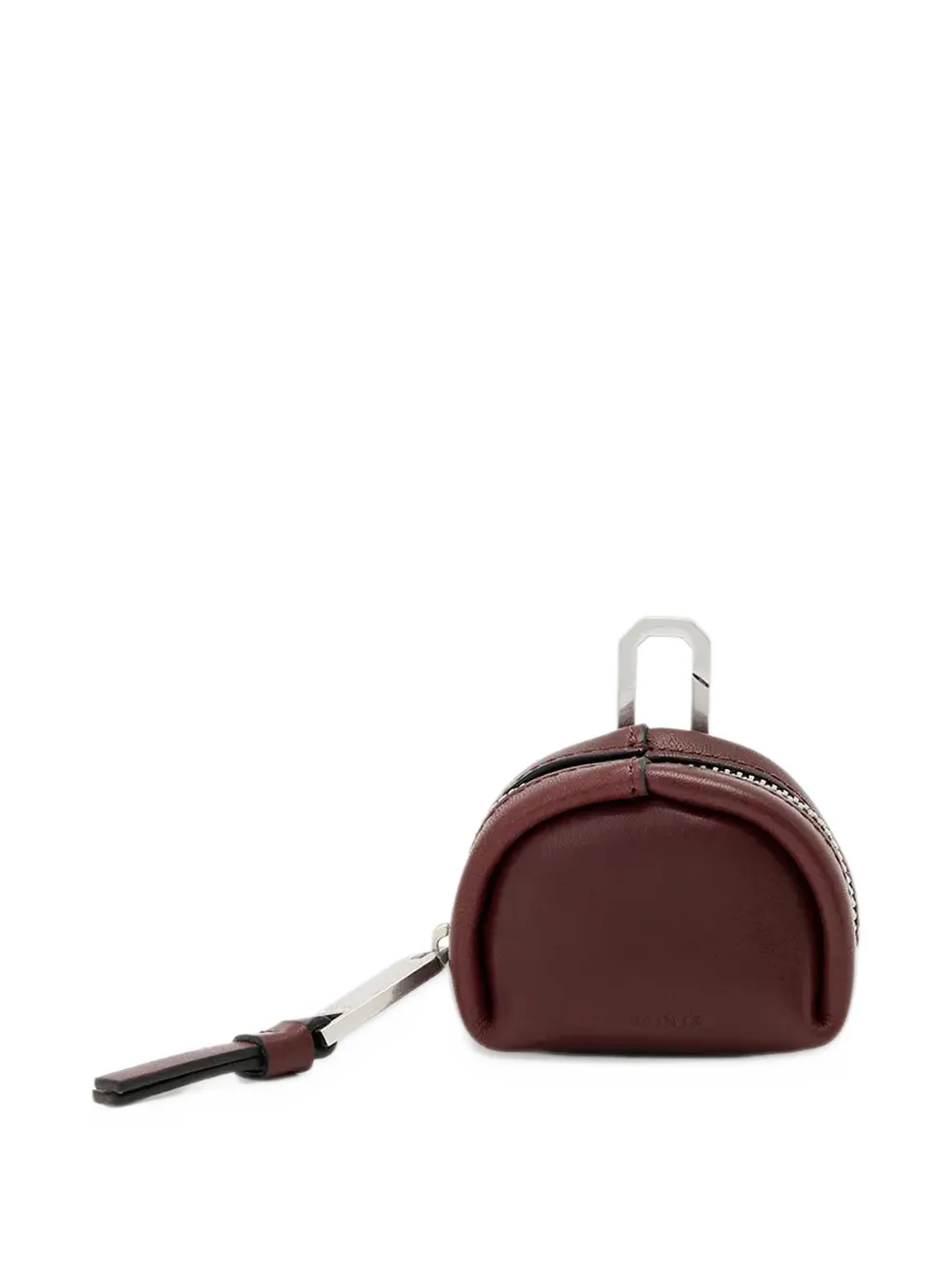 AllSaints Rosalie leather airpod case - Rosso