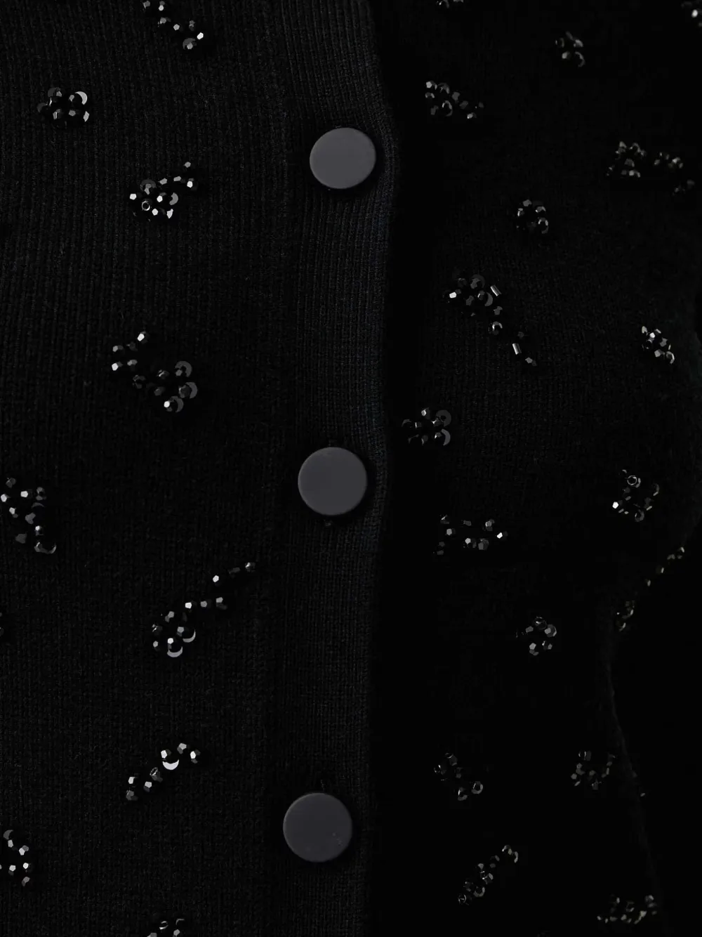 Armani Exchange sequin-embellished cardigan Zwart