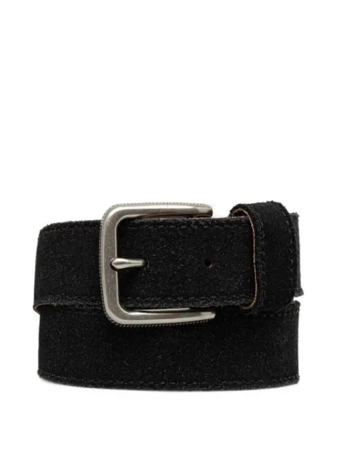 AllSaints suede buckle belt