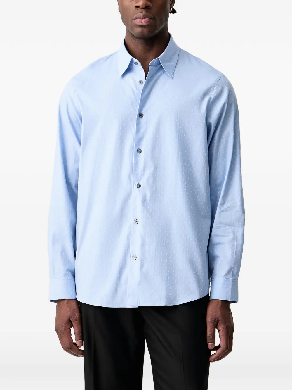 Armani Exchange Camicia con monogramma | blu | Image 1