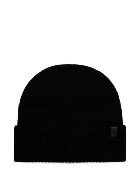 AllSaints ribbed-knit beanie hat