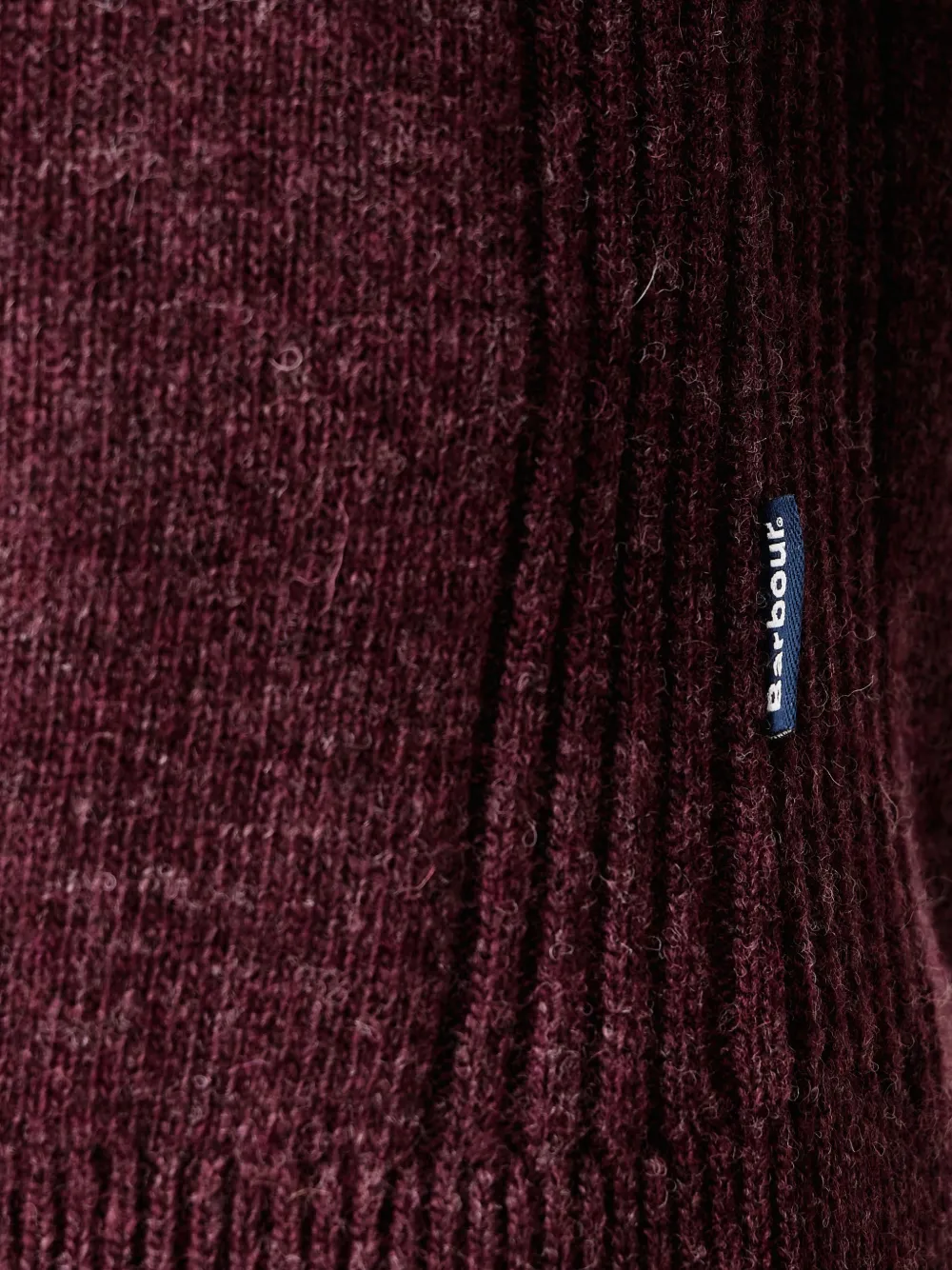 Barbour Holden crew-neck jumper Rood