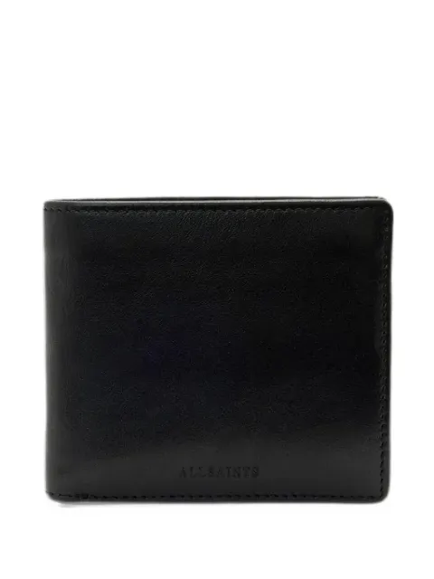 AllSaints Delph bi-fold leather wallet