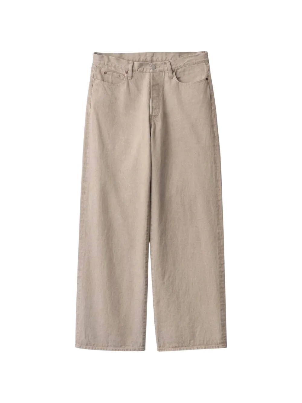 STEIN straight-leg relaxed jeans - Toni neutri