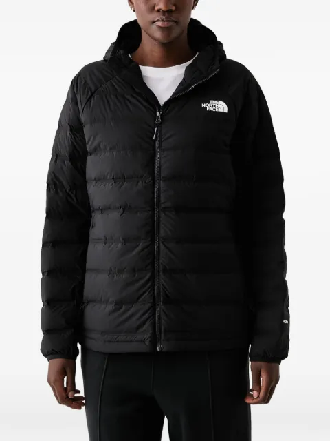 The North Face quilted hooded jacket