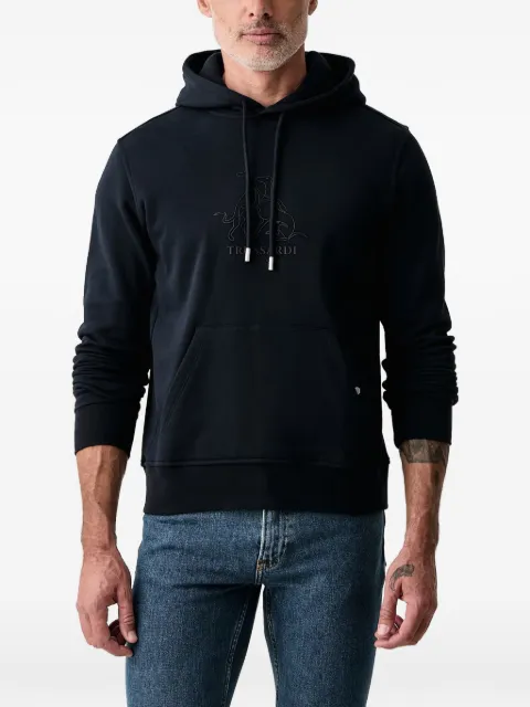 Trussardi Gentle Society logo-appliqué hoodie