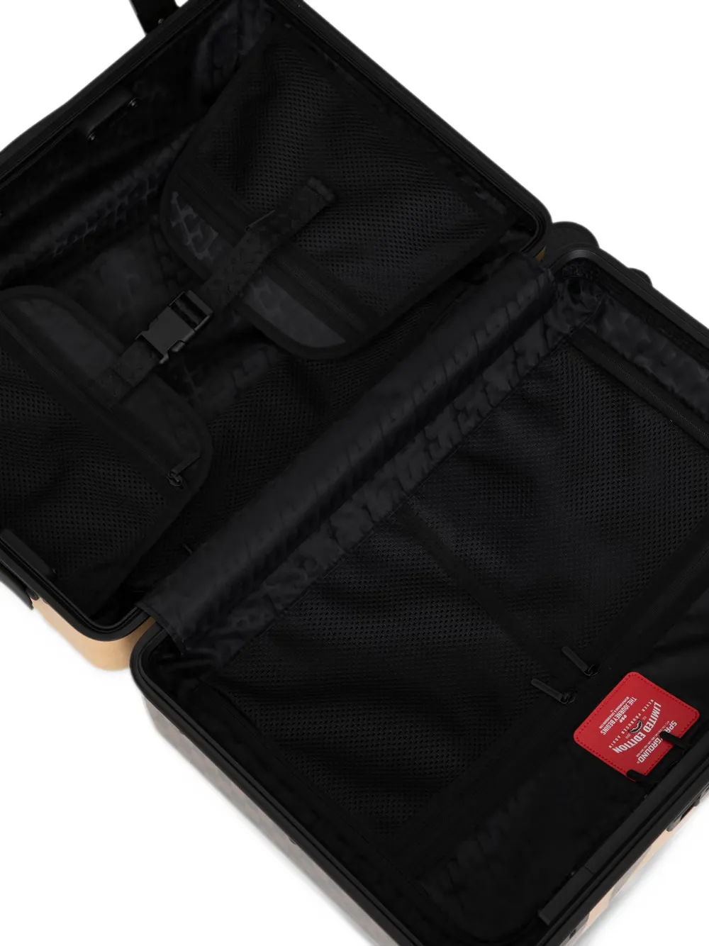 Sprayground Designer Drip suitcase Bruin