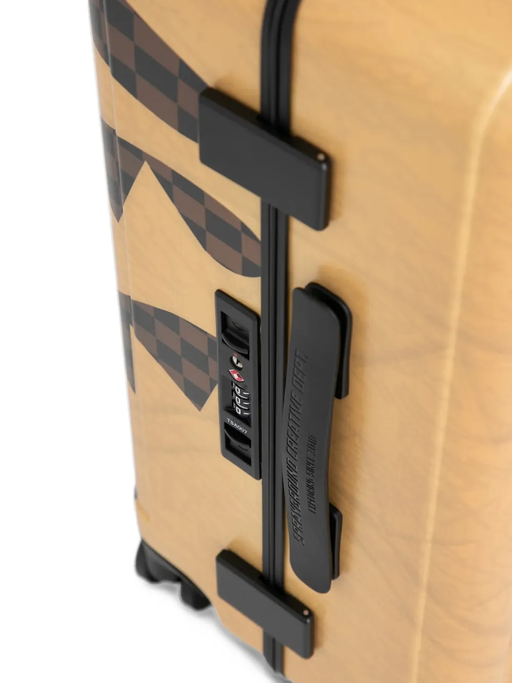 Sprayground Designer Drip suitcase Bruin