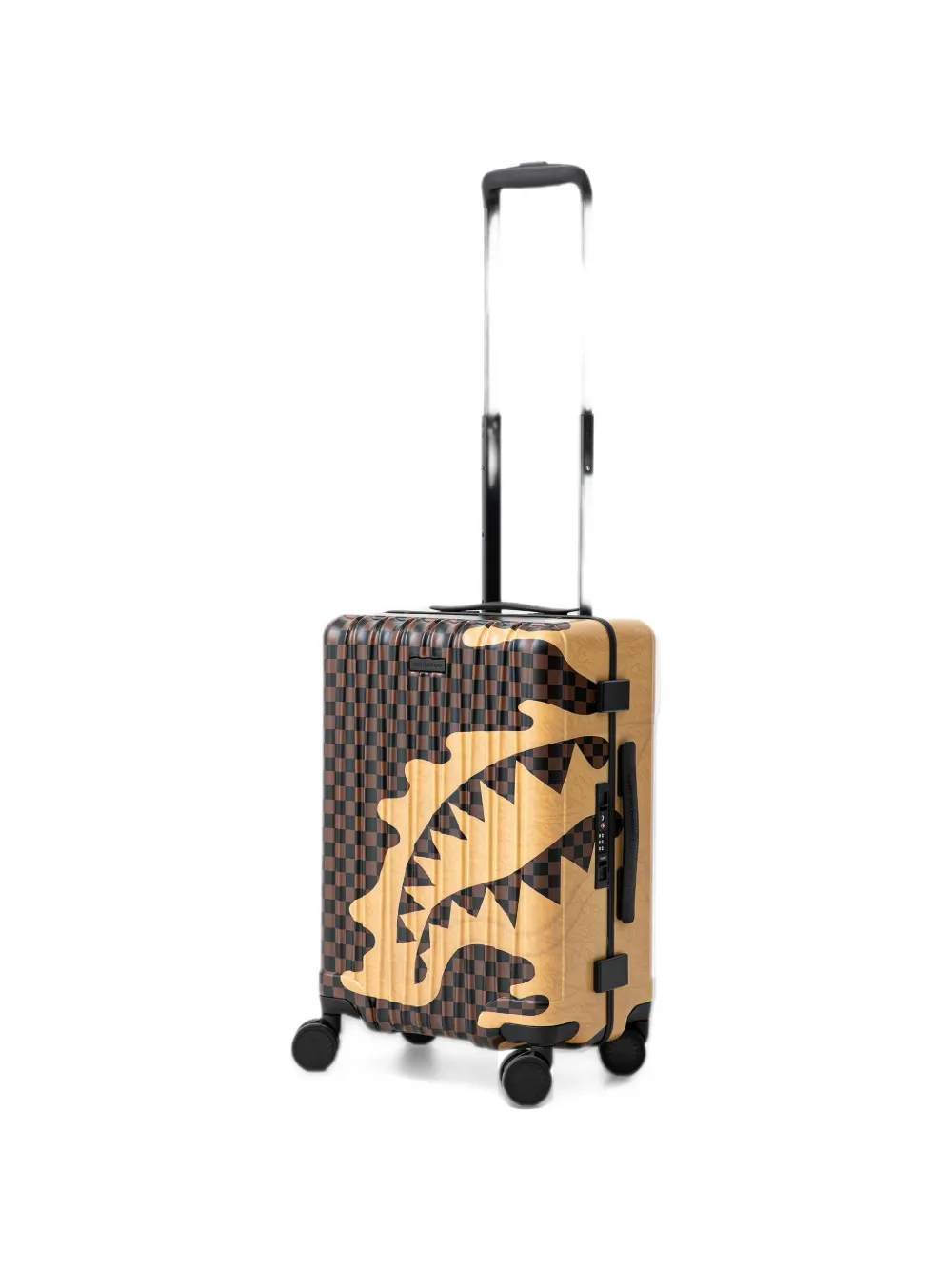 Sprayground Designer Drip suitcase Bruin