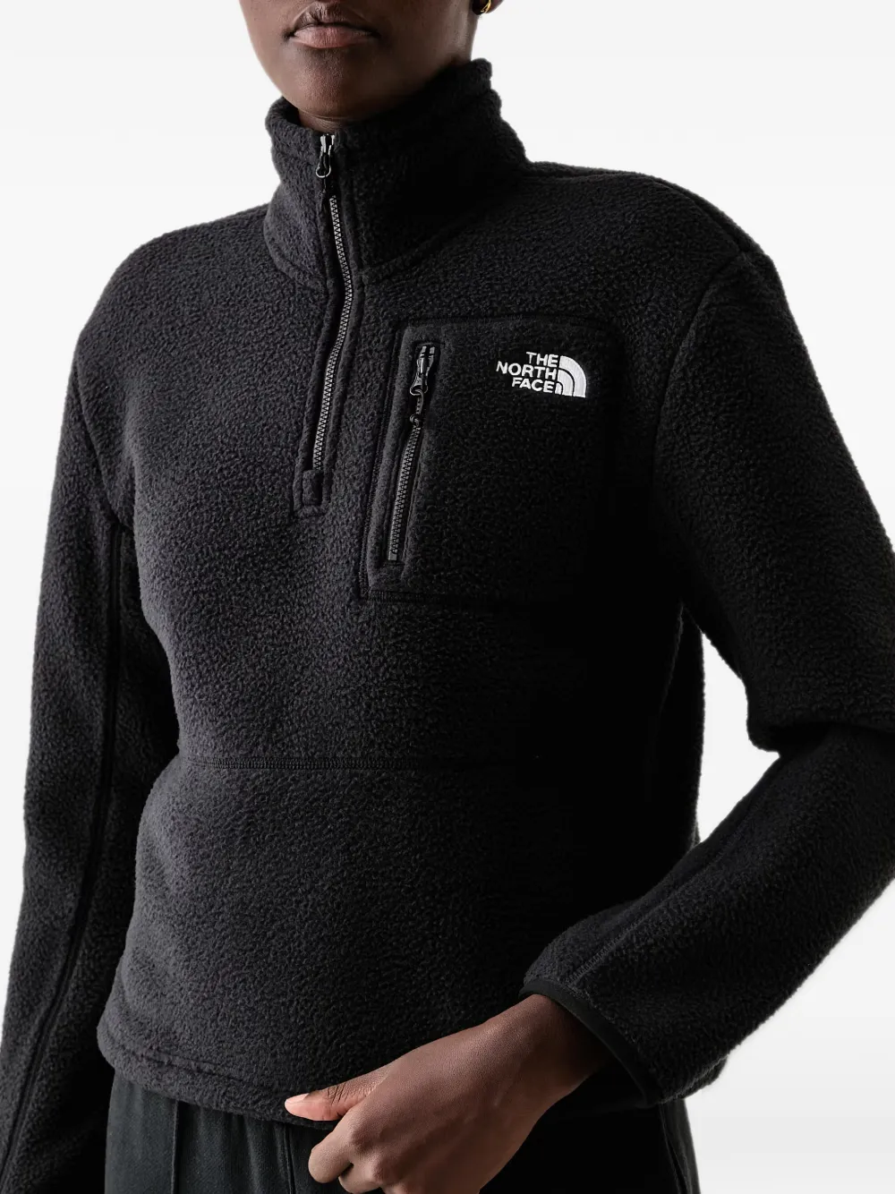 The North Face Yumiori ¼ zip sweatshirt Zwart