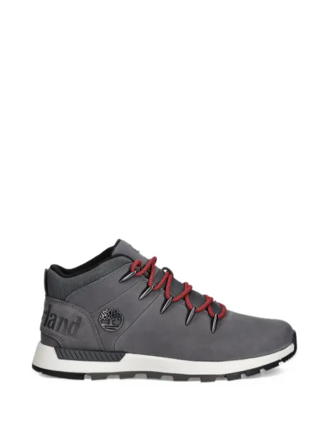 Timberland logo-debossed lace-up boots