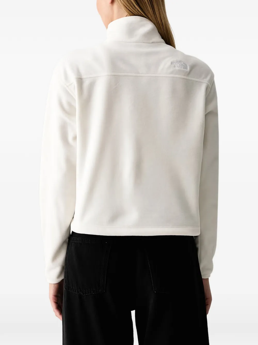 The North Face Glacier Novelty fleece sweatshirt with 1 4 zip and logo