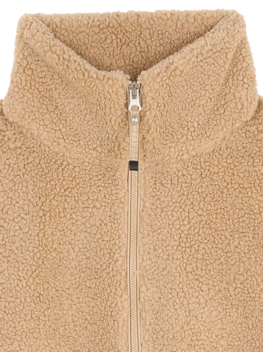 Parajumpers Sori fleece-texture zip-up jacket Beige