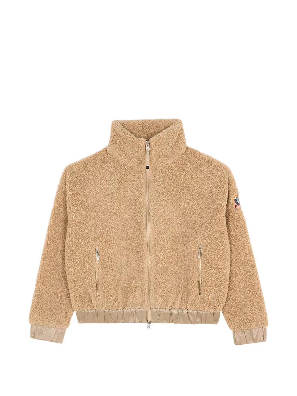 Parajumpers Sori fleece-texture zip-up jacket Beige