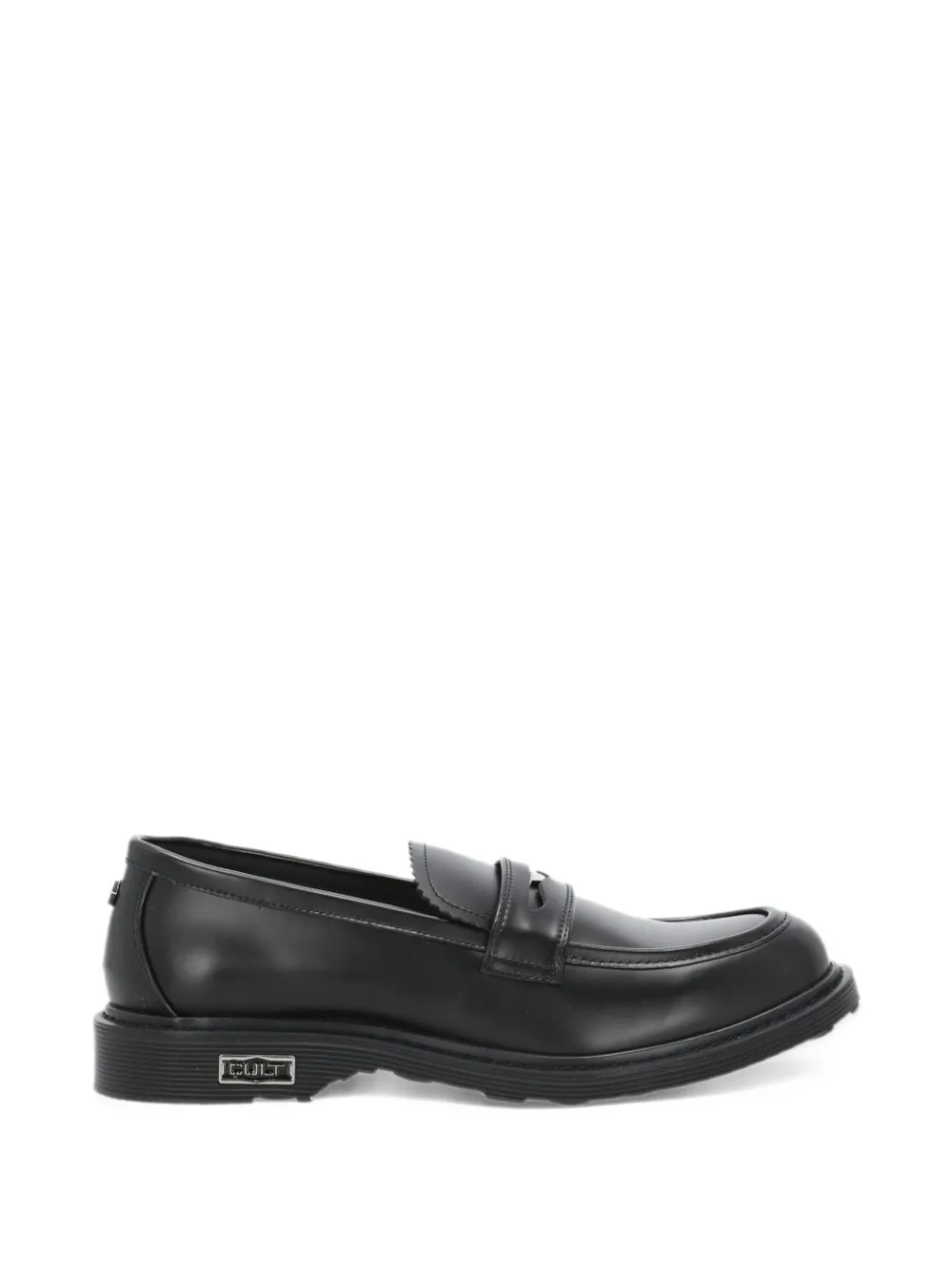 Cult Sabbath leather loafers - Nero
