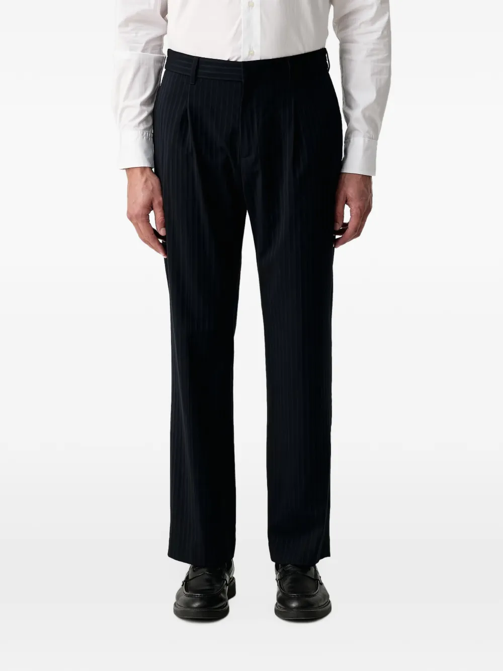 Sisley брюки в тонкую полоску | синий | Image 1