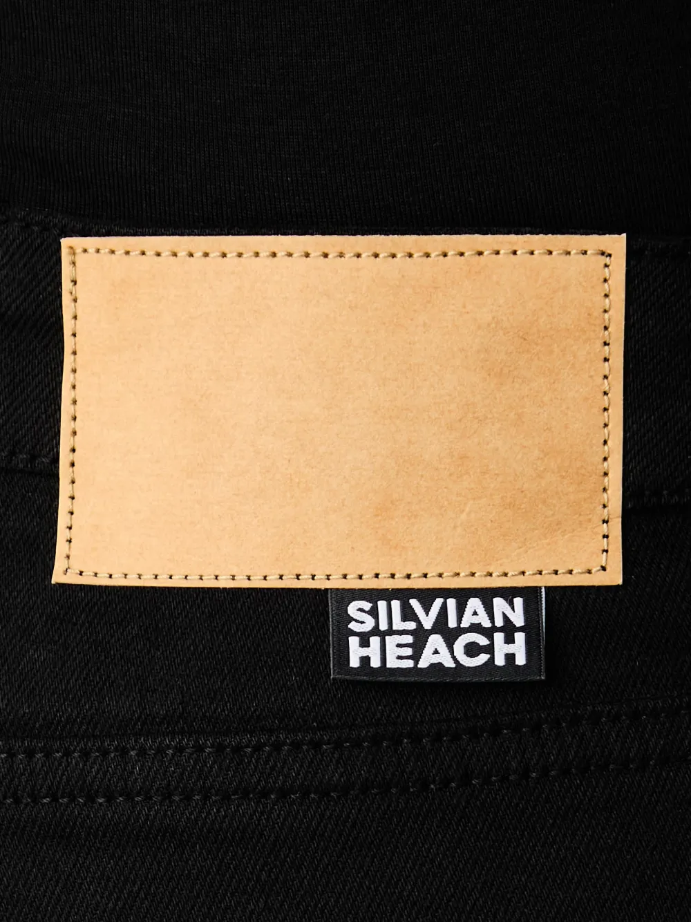 Silvian Heach mid-rise flared jeans Zwart