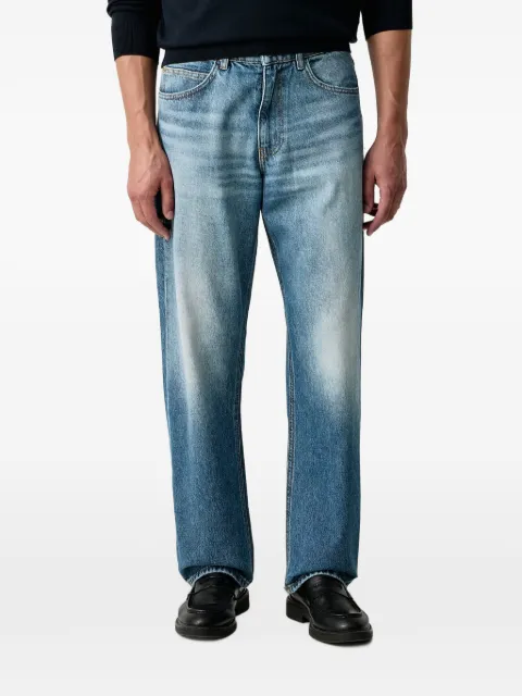 Sisley faded straight-leg jeans