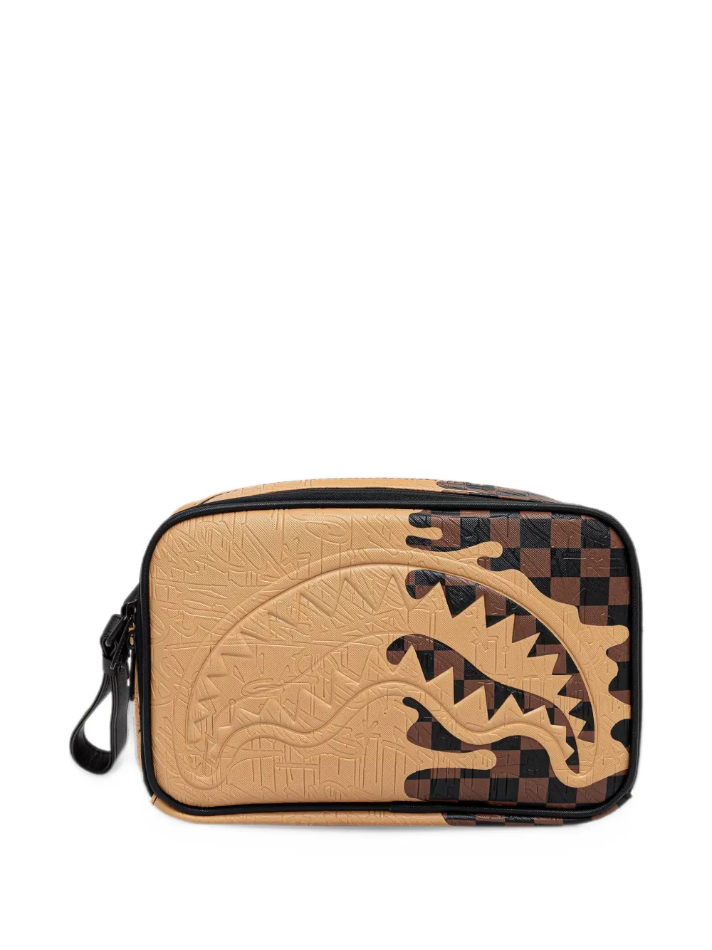 Sprayground Designer Drip pouch - Marrone