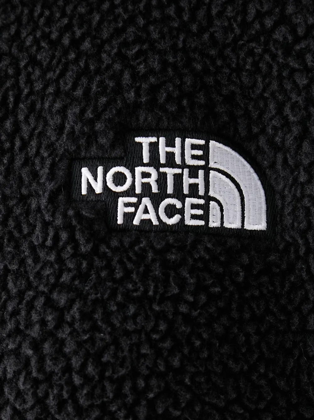 The North Face Cragmont 1 2 snap fleece jacket Zwart