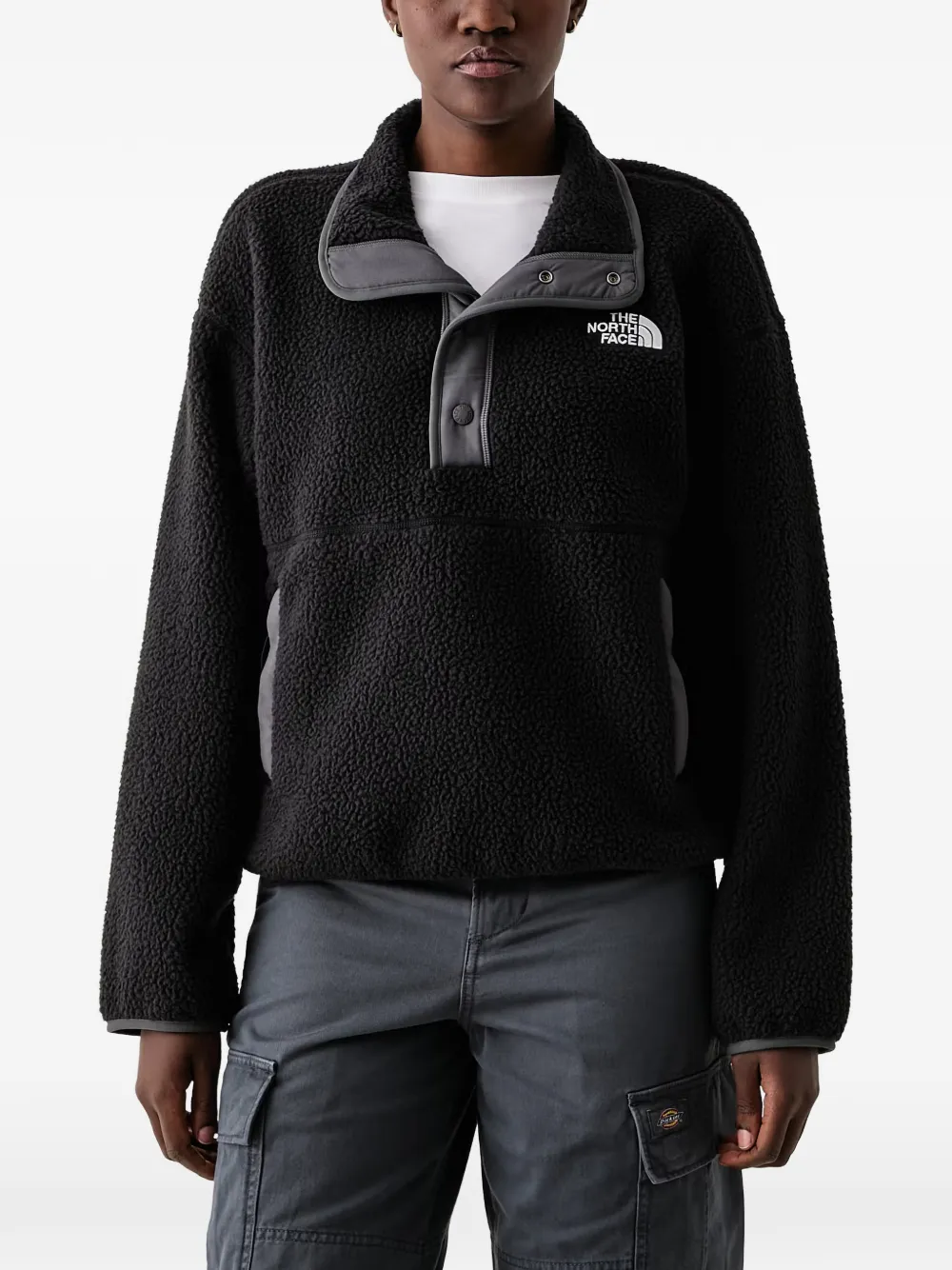 The North Face Cragmont 1/2 snap fleece jacket - Nero