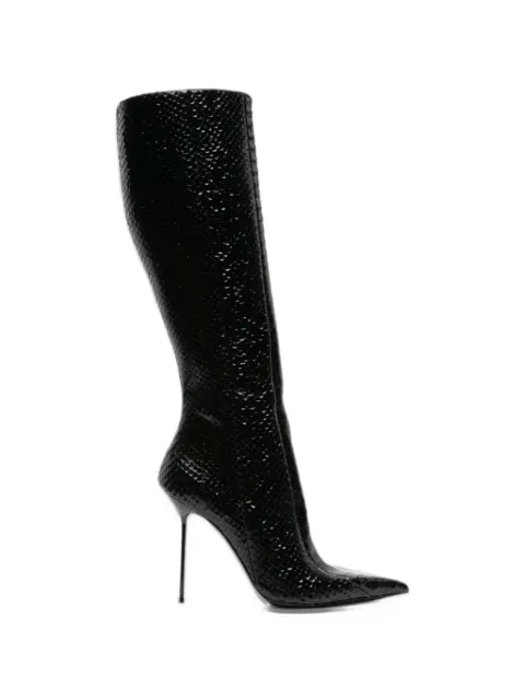 Paris Texas botas Lidia con estampado de pitón