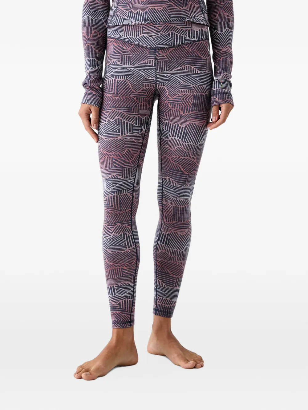 Smartwool geometric-pattern ski pants | Leggins | Image 2