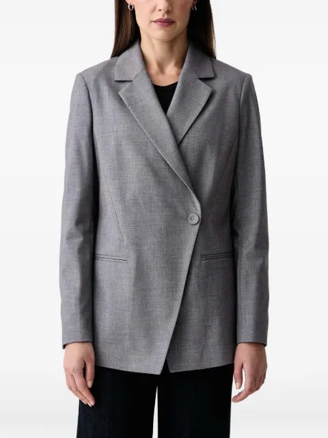 Sisley asymmetric-fastening blazer