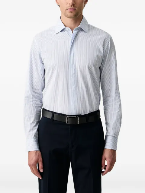 Sisley striped long-sleeve shirt