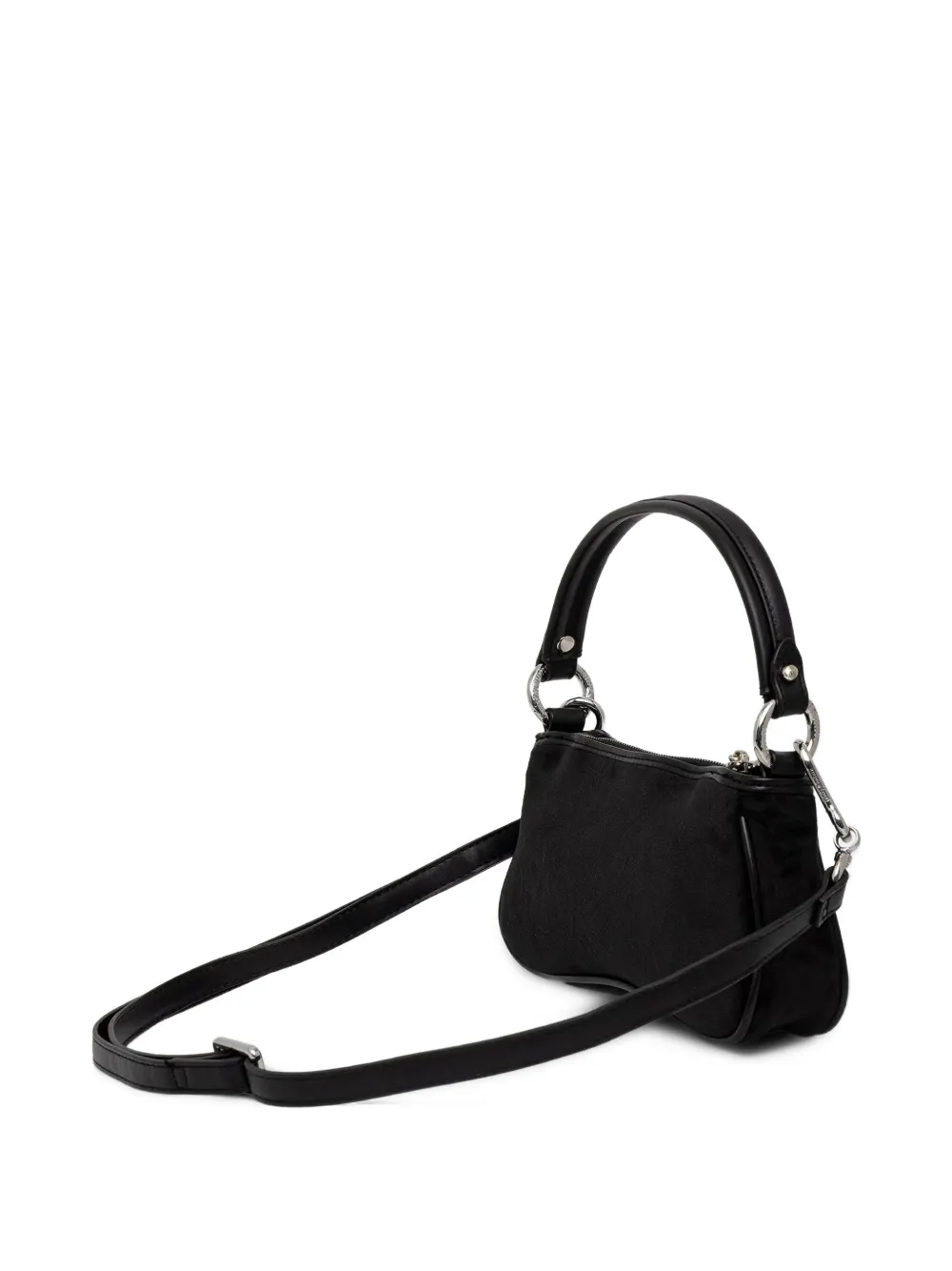 Juicy Couture small Kimberly rhinestone-logo tote bag Zwart