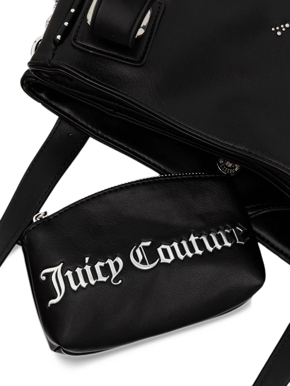 Juicy Couture Kimberly crystal-embellished studded tote bag Zwart
