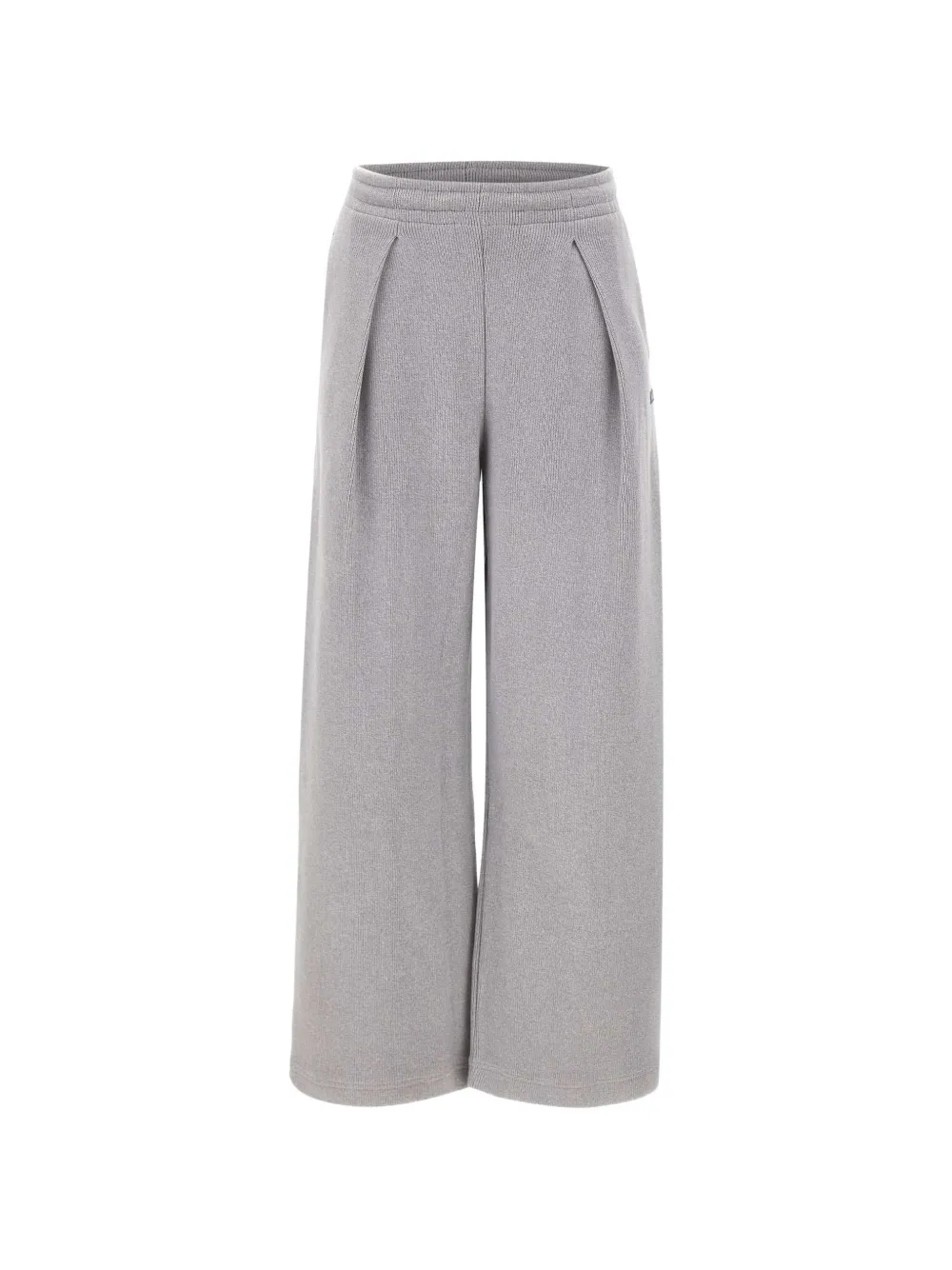 Lacoste flare-fit ribbed sweatpants - Grigio