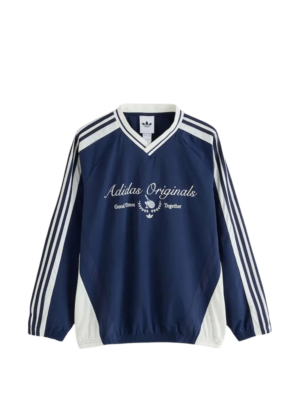 Adidas Firebird pinstriped track pants Blauw