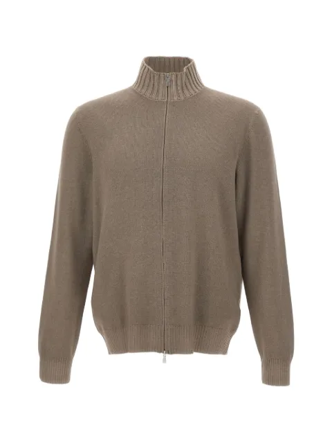 Gran Sasso zip-up cardigan sweater