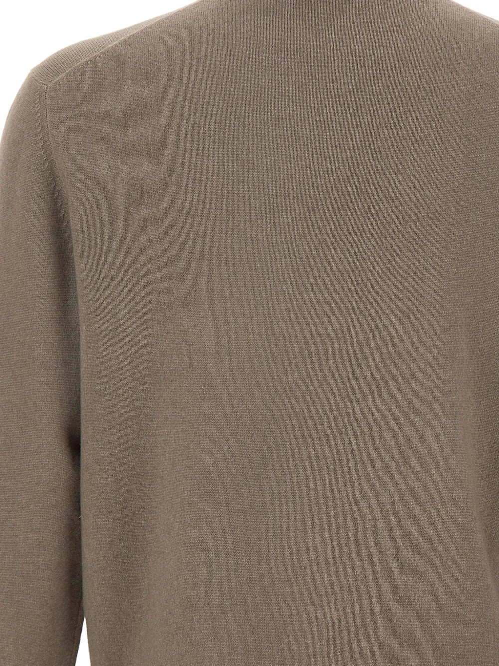 Gran Sasso zip-up cardigan sweater Bruin
