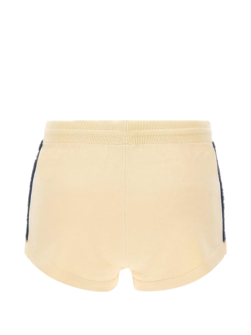 adidas knitted shorts Beige