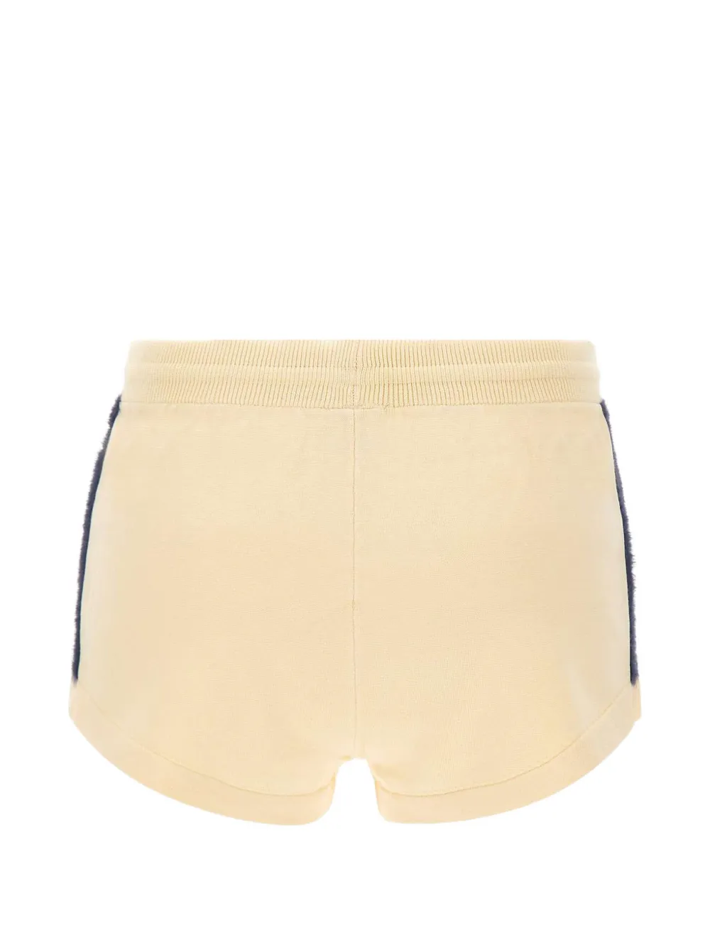 adidas knitted shorts Beige